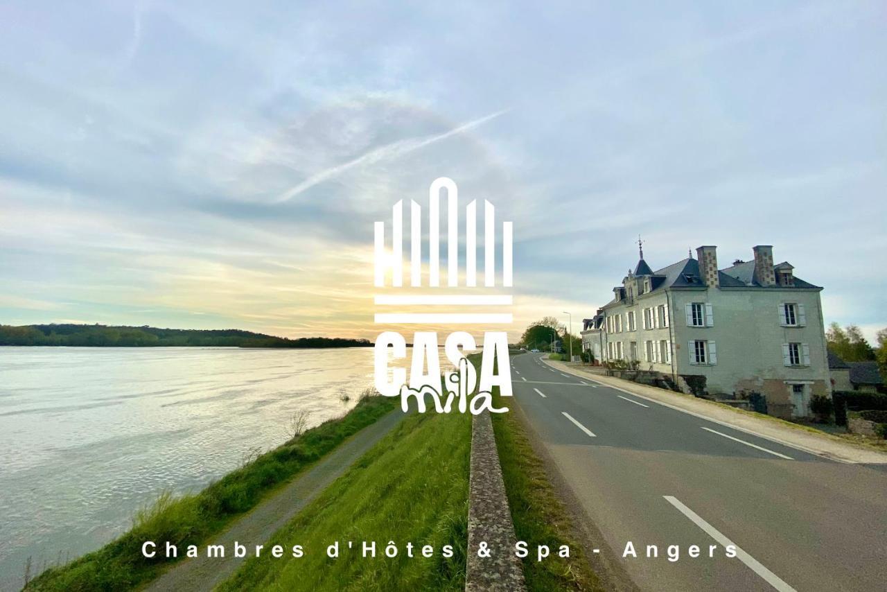 Casa Mila & Spa - Maison D'Hotes Raffinee Vue Loire, Spa & Piscine Saint-Mathurin  Dış mekan fotoğraf